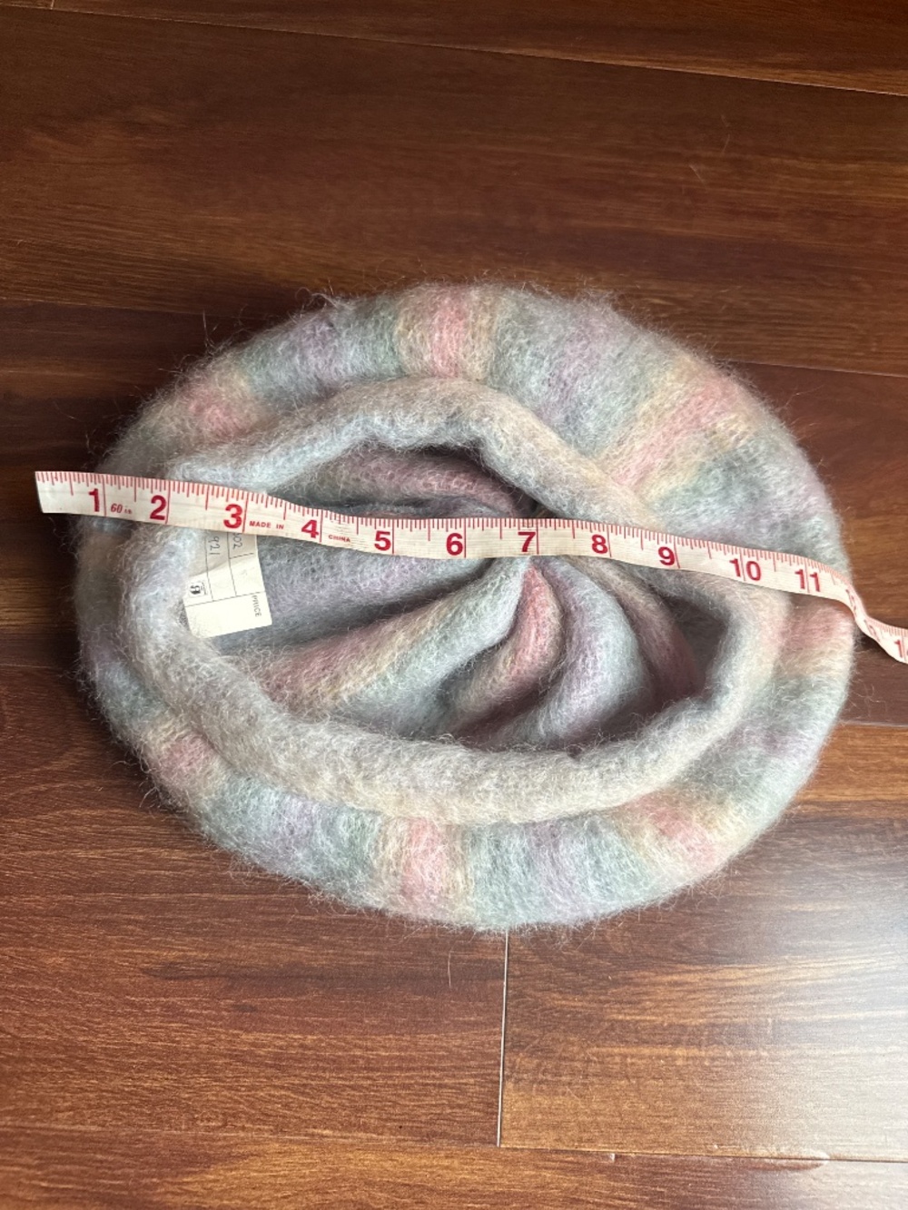 DONEGAL Design Mohair Wool Made in Ireland Beret Hat - Picture 5 of 5
